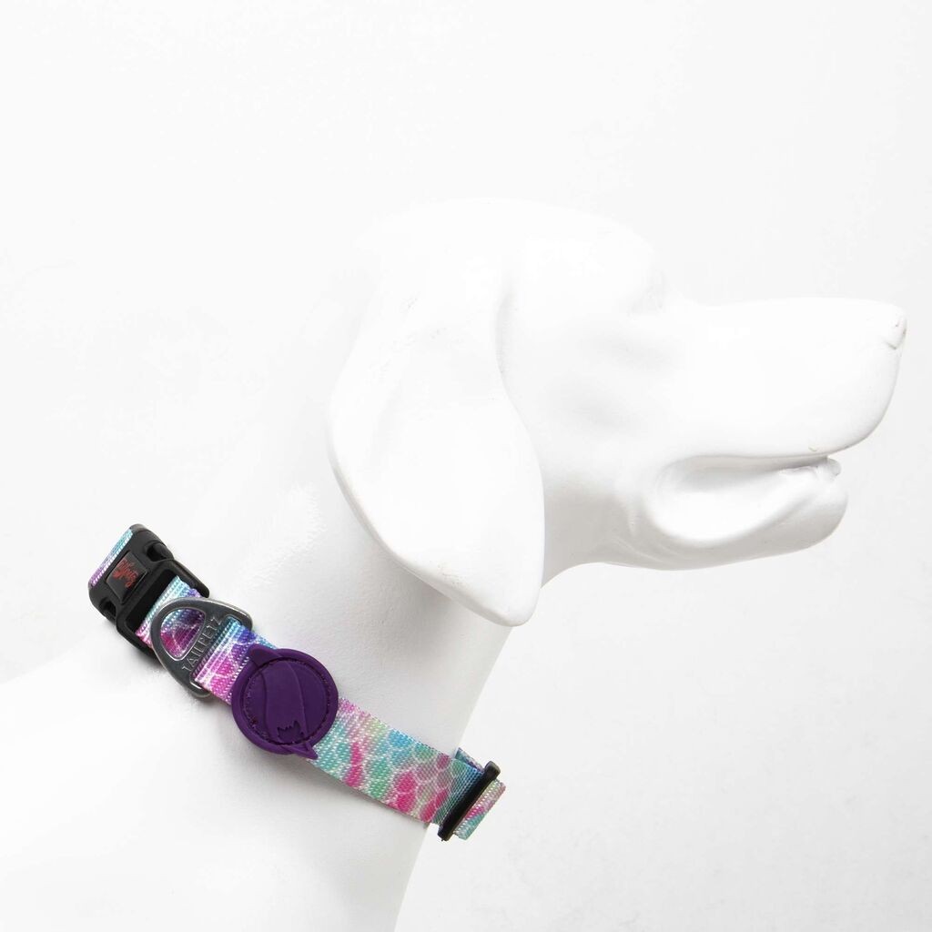 Ogrlica Paws & Whiskers za pse Bubles, šarena