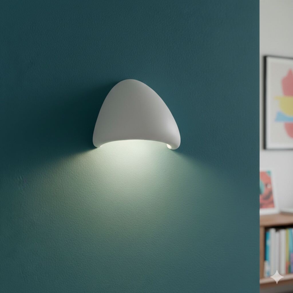 Opviq Zidna lampa LORE-M-LUNA, Bijela