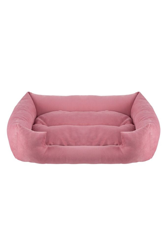 Krevet za kućne ljubimce Paws & Whiskers Kare, 80 × 60 × 17 cm, roze