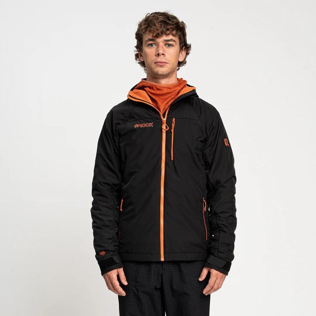 Rockexperience Muška jakna za planinarenje Tioga M, Crno-narandžasta