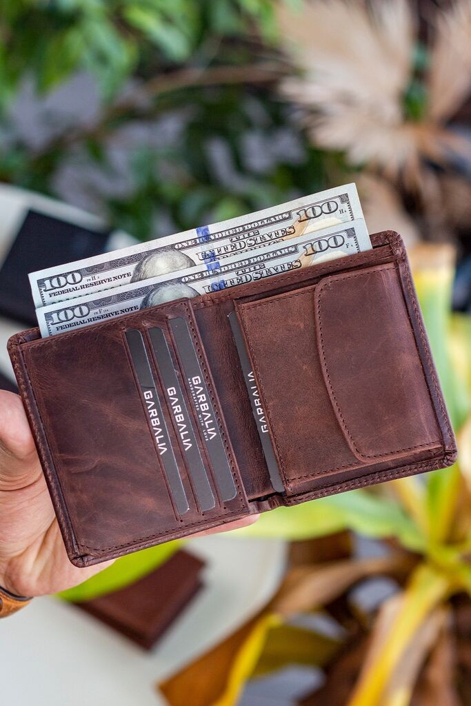 Muški novčanik Bagmore Dallas, smeđa