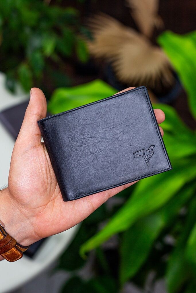 Bagmore muški novčanik Chapel, crni