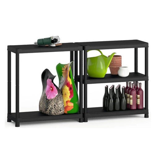 Keter Polica Plus Shelf, 275 kg/5, Crna