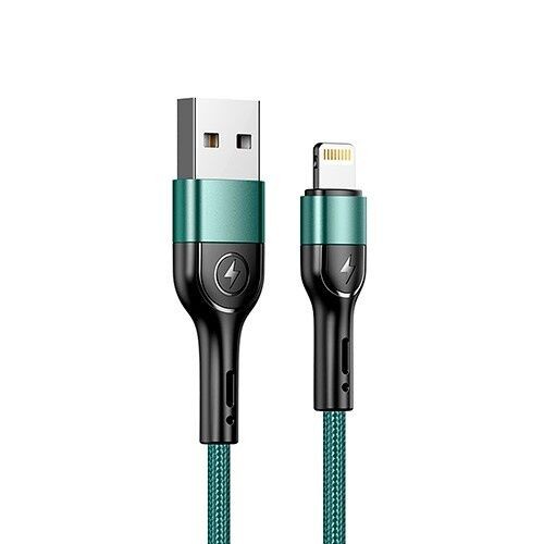 Usams Kabl za punjenje U55 Lightning, 1m, Zeleni