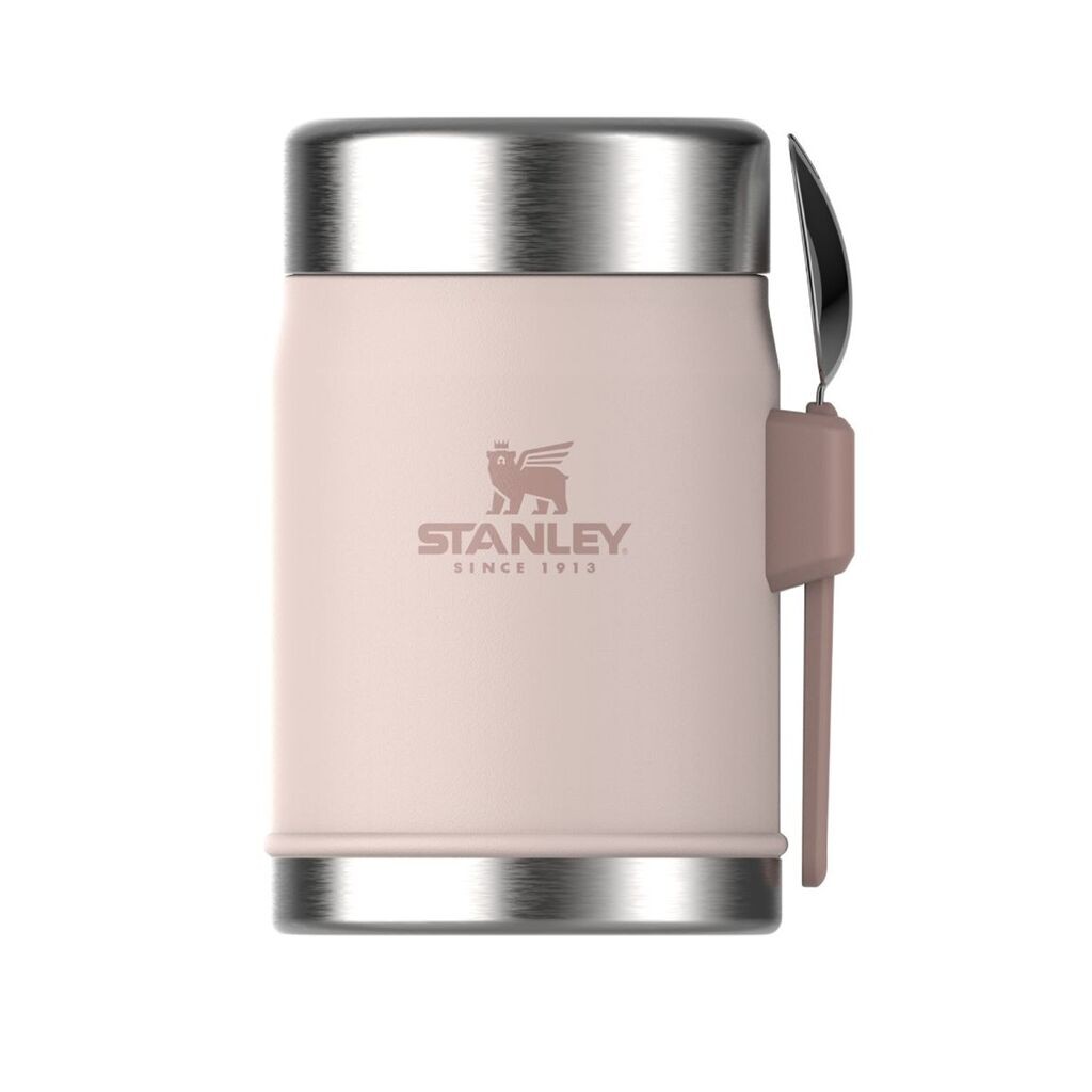 Stanley Termos za hranu Classic Legendary Food Jar, Spork, 0.4 L, Sivijetloroze
