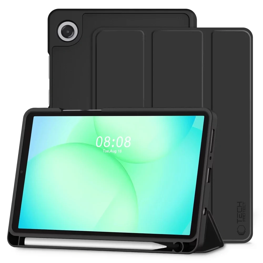 Tech Protect Futrola za tablet Galaxy Tab A9, A11, X110, X115, X133, X135, Crna