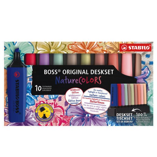 Stabilo Markeri Boss Original Wild Flower, 10 Komada