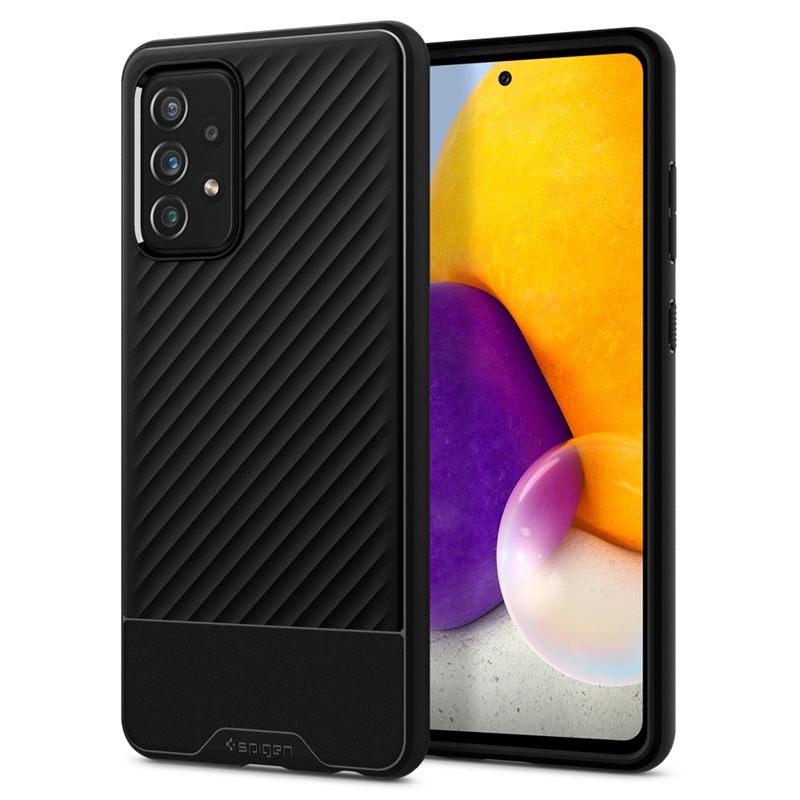 Spigen Maska za Galaxy A72 Core Armor, Crna