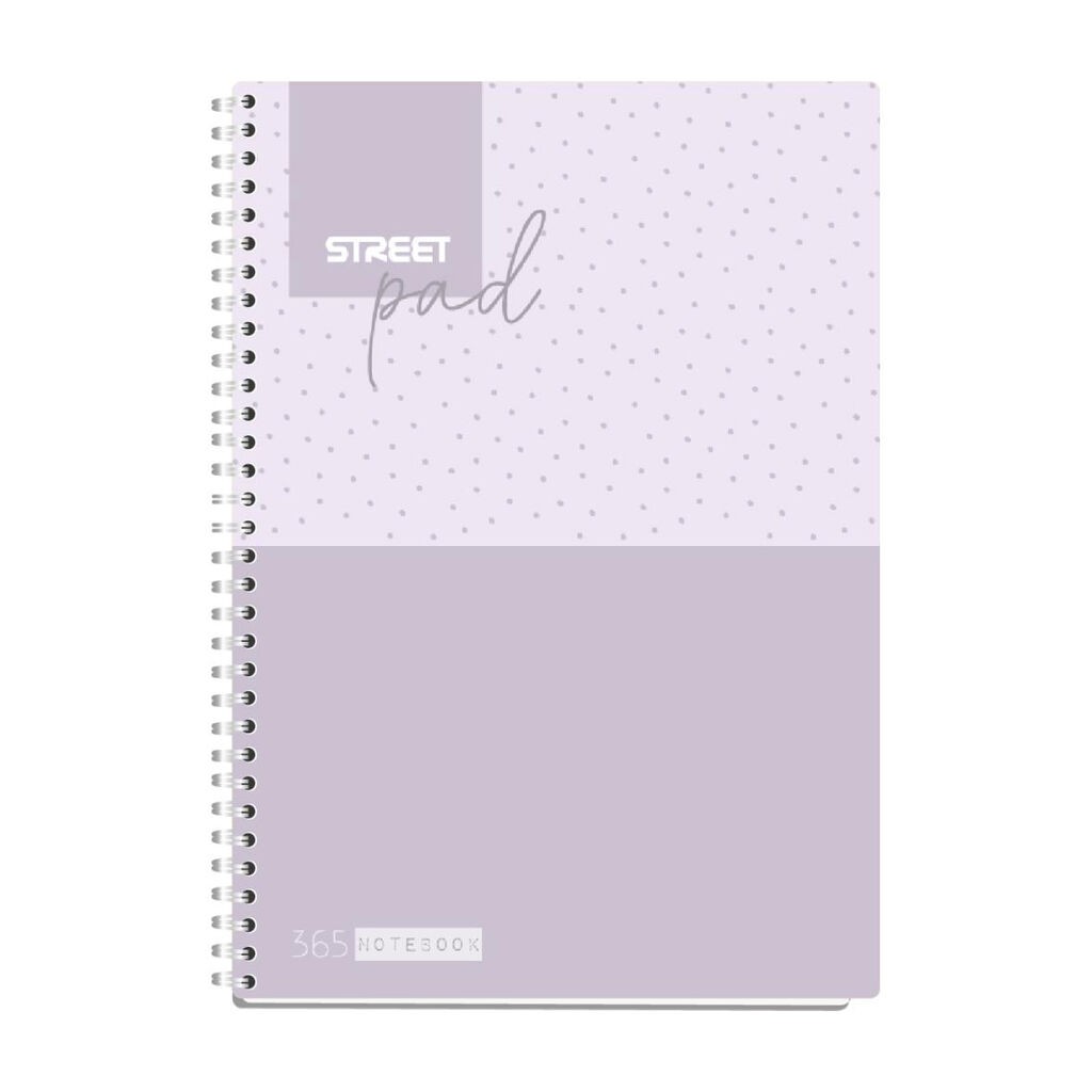 Standard Papir Sveska sa spiralnim uvezom Dikto Dots, A5, 100 Listova