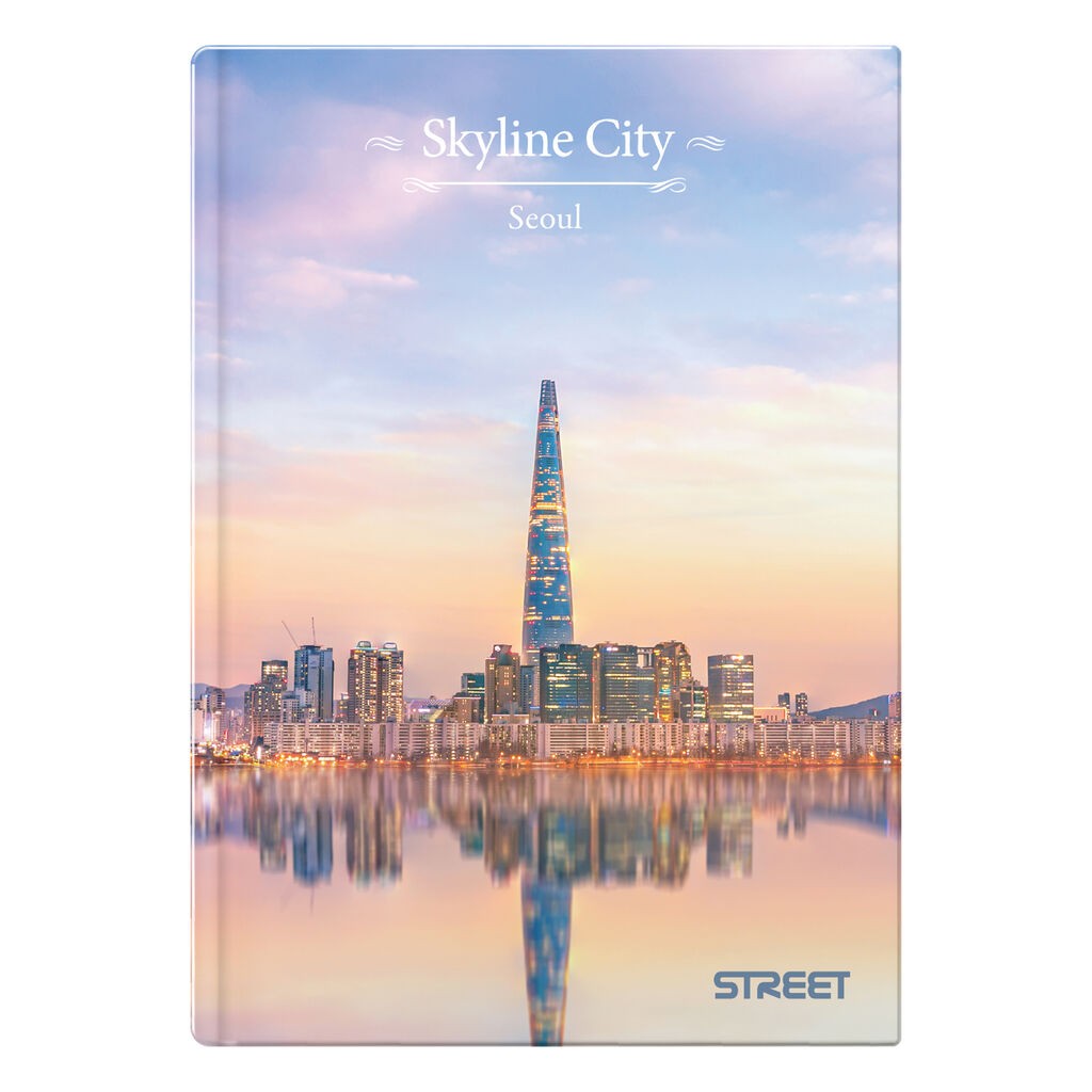 Standard Papir Sveska tvrda Skyline Street, A4, 96 Listova