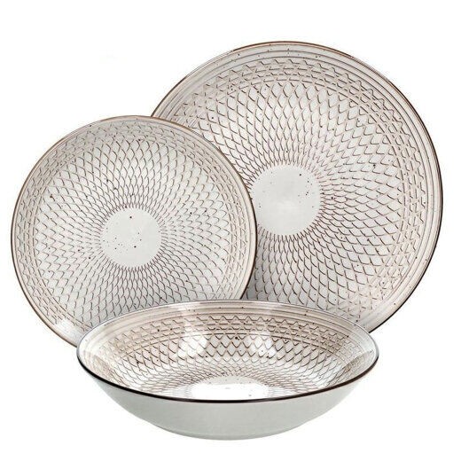 Tognana Tanjiri set Madison Shanty, 18 Komada, Krem