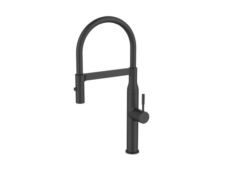 Alveus Mirage - S Slavina za sudoperu, Crna