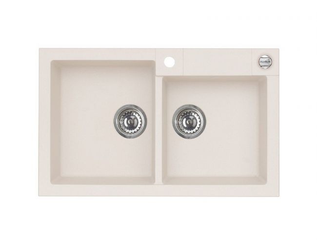 Alveus Rock 90 Sudopera sa sifonom, BIjela