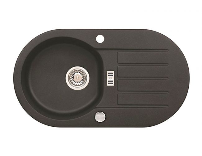 Alveus Niagara 40 Sudopera sa sifonom, Crna