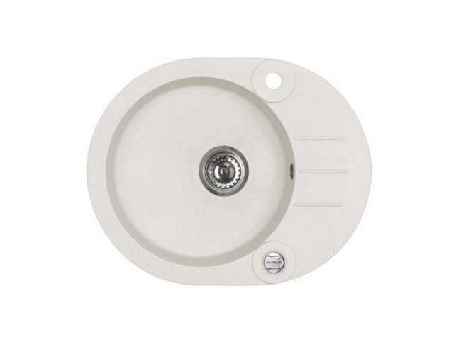 Alveus Roll 40 Sudopera sa sifonom, Bijela