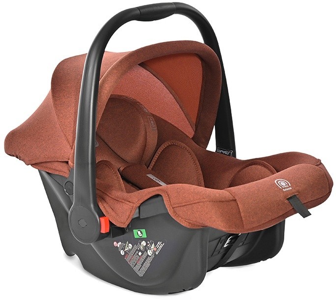 Lorelli Autosjedalica - nosiljka joy 40-85cm, smeđa
