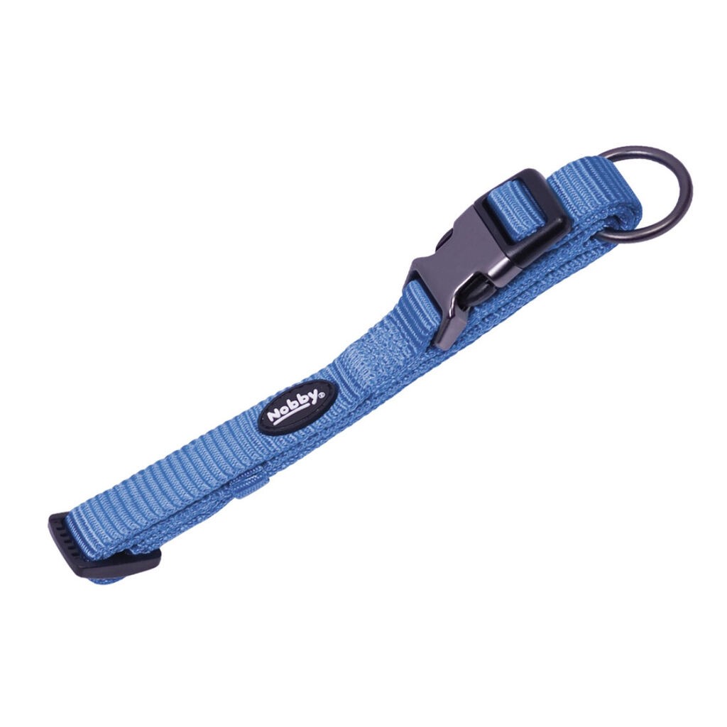 Nobby Ogrlica za pse Classic Comfort, 50–65 cm x 25 mm, Svijetloplava