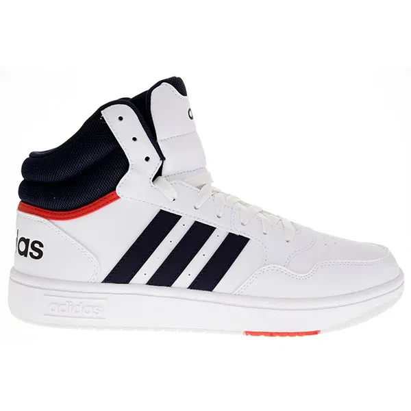 Adidas Muške patike Hoops 3.0 Mid, Bijele