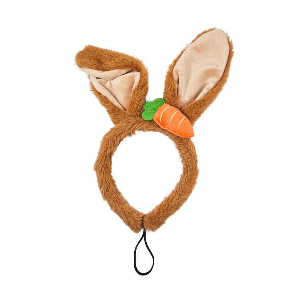 Nobby Igračka za pse Zečije uši, 15x25 cm, Smeđe