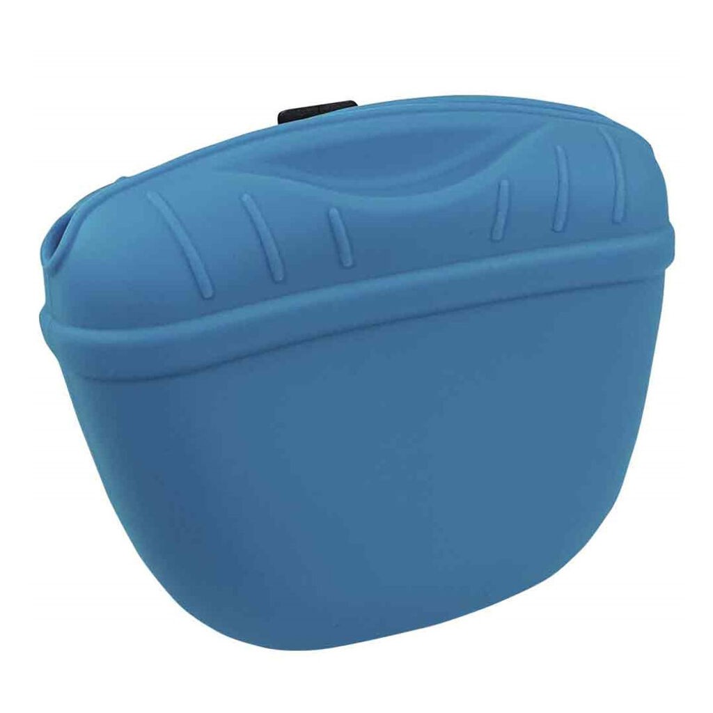 Nobby Torba za poslastice za pse Rio, Silikonska, 12.5x4x10.5 cm, Plava