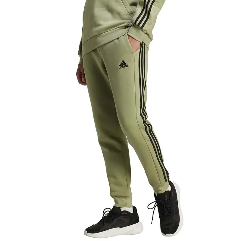 Adidas Muški donji deo trenerke M 3S FL TC PT, Maslinasti