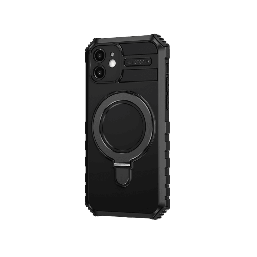 Magsafe zaštitna maska za mobilni telefon Iphone 12, Metalna, Crna