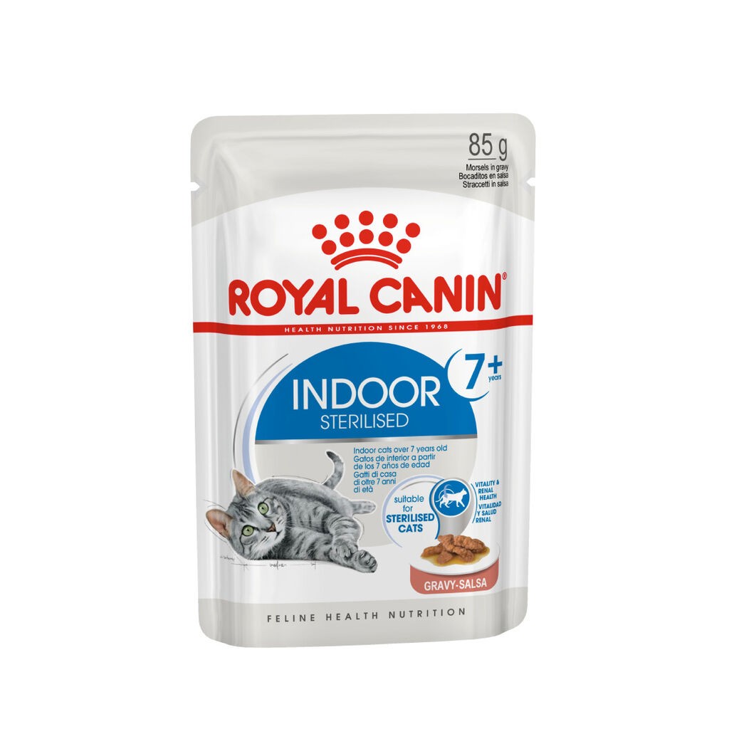Royal Canin Hrana za mačke u umaku Indor Sterilised 7+, 85 gr
