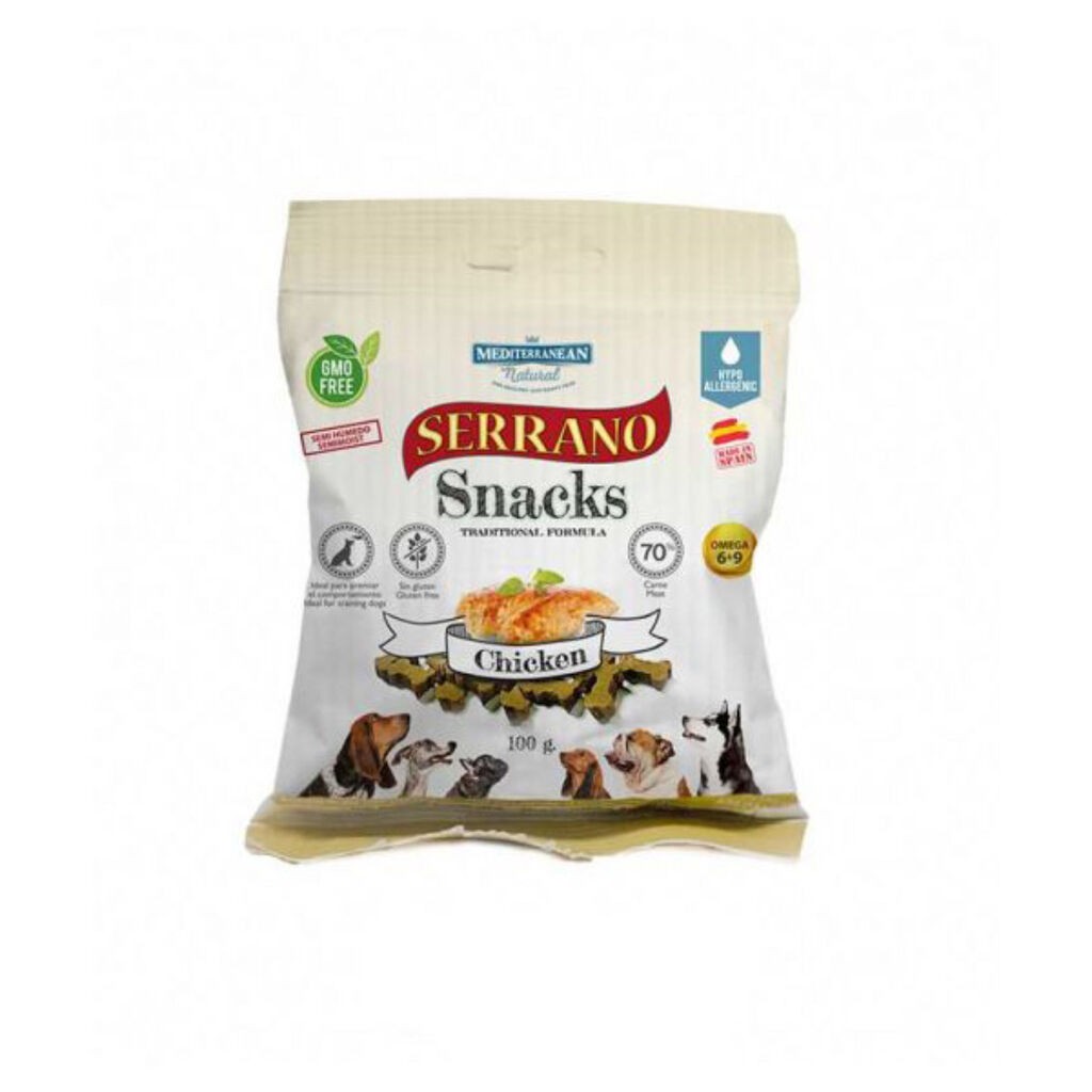 Serano Poslastice za pse Chicken, Piletina, 100 gr