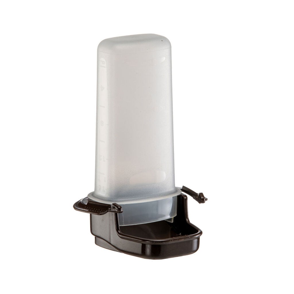 Ferplast Pojilica za ptice Sana 2, 10x9x15 cm, 240 ml, Crna