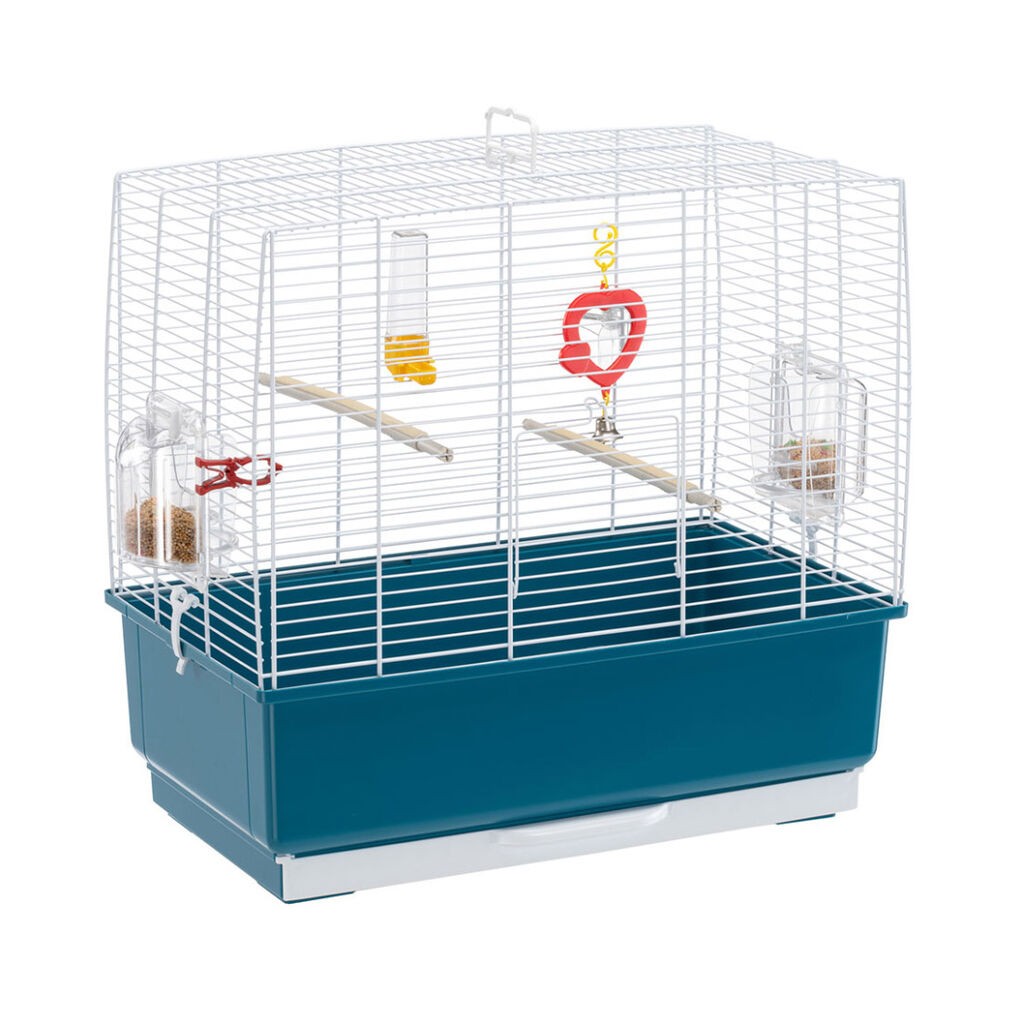 Ferplast Kavez za ptice Rekord 3, 49x30x48.5 cm, Bijeli