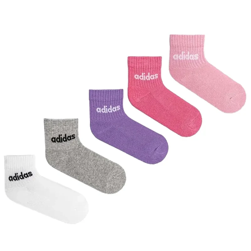Adidas Čarape KIDS LIN ANK 5P, Roze