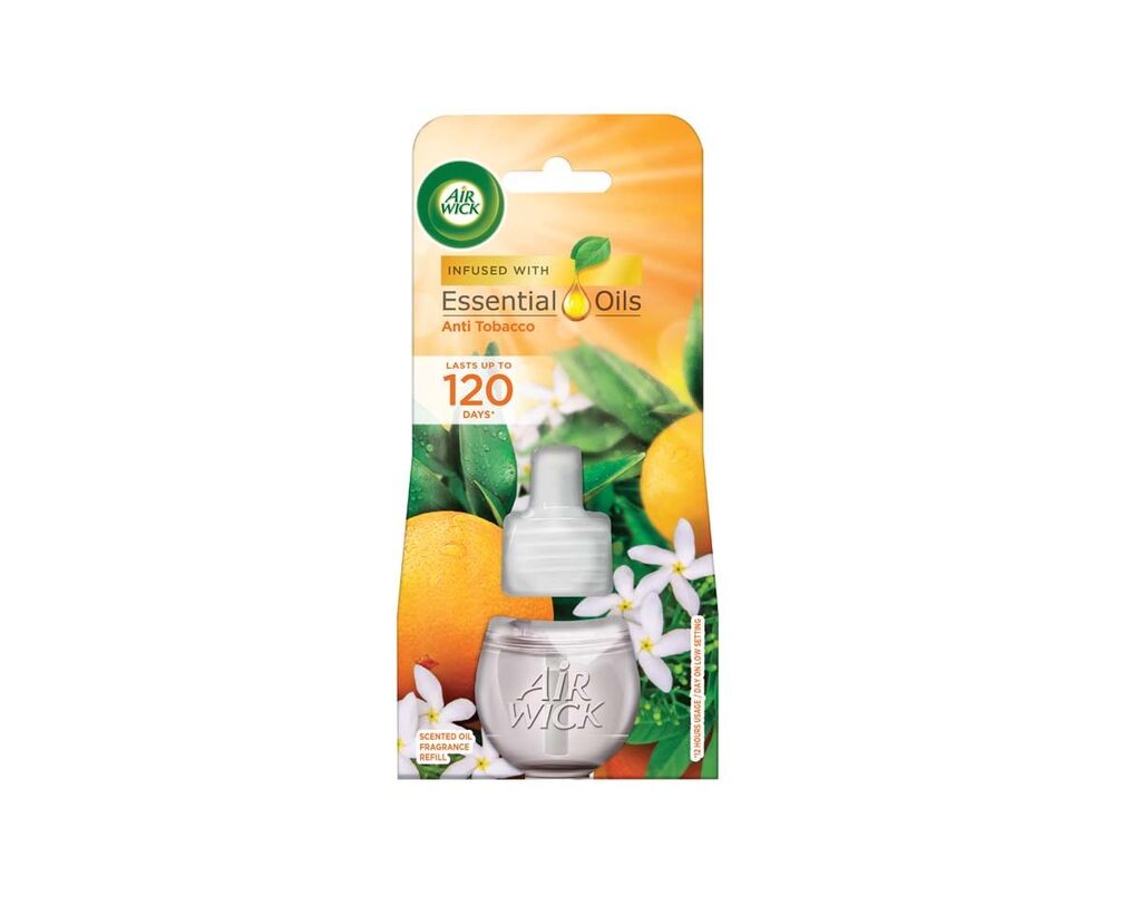 Air Wick punjenje za električni osvježivač zraka, protiv duhana, 19 ml