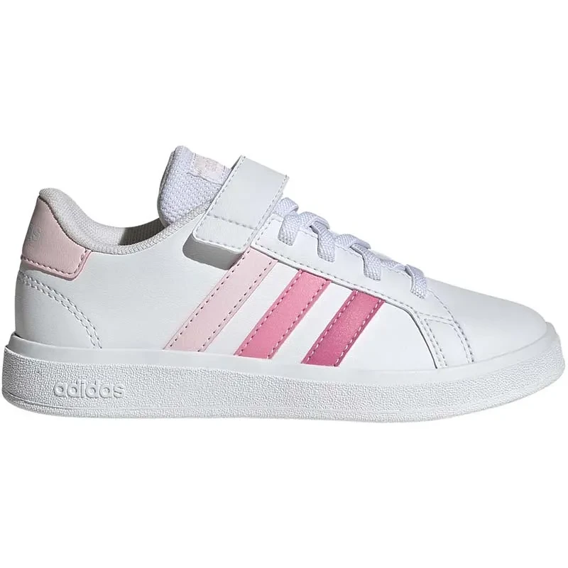 Adidas Patike za djevojčice Grand Court 2.0 EL K, Bijelo-roze