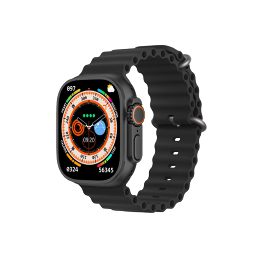 Modio Pametni sat MC92 Ultra 2, 2.2", 2 Narukvice, Crni