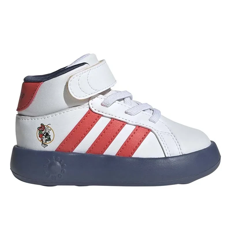 Adidas Patike za dječake Grand Court Mid Mickey I, Bijele