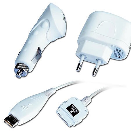 Gembird USB punjač za MP3 player MP3A-UC-AC3, 3u1, Bijeli