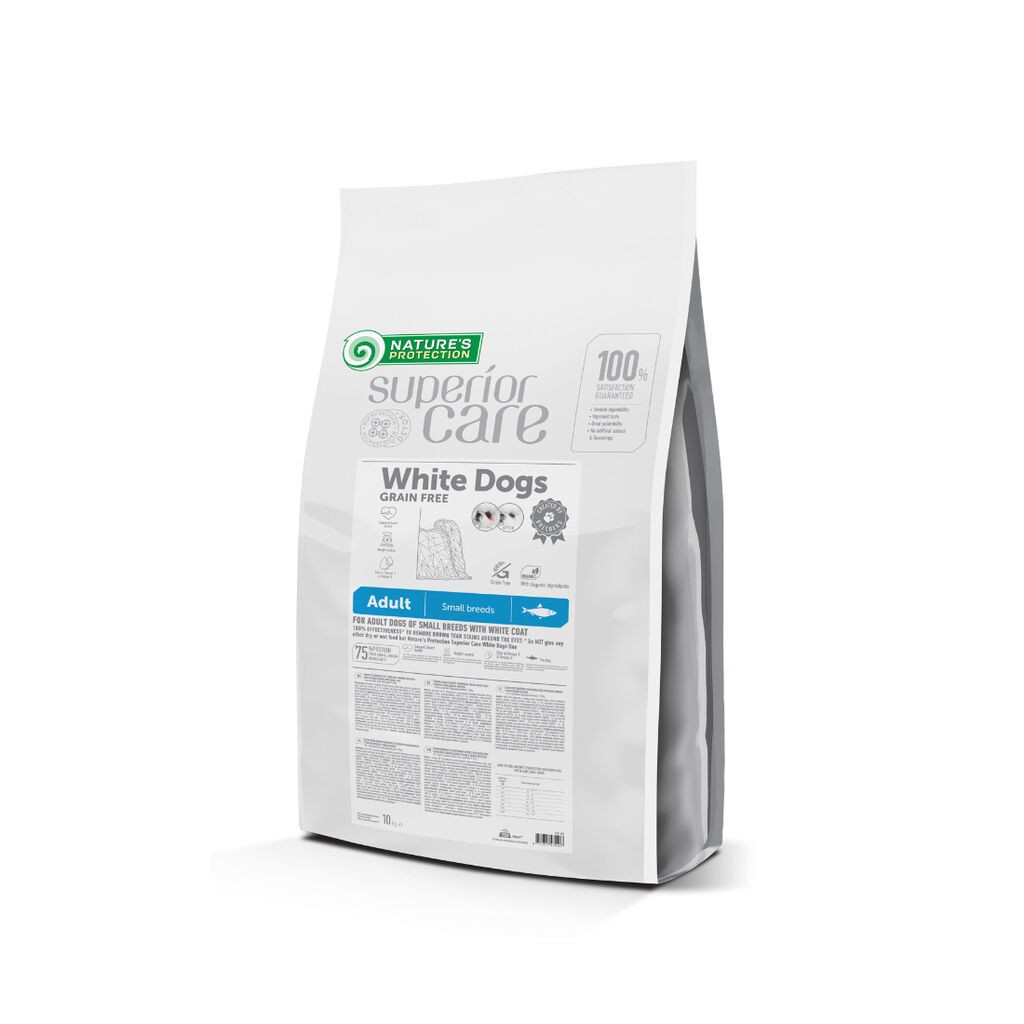Nature's Protection Hrana za pse Superior Care Small Breeds, Haringa, 10 kg