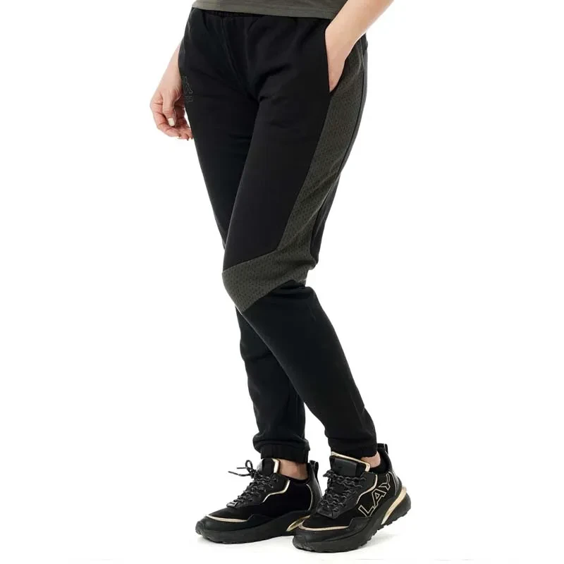 Kappa Ženski donji deo trenerke Logo Grala, Crna