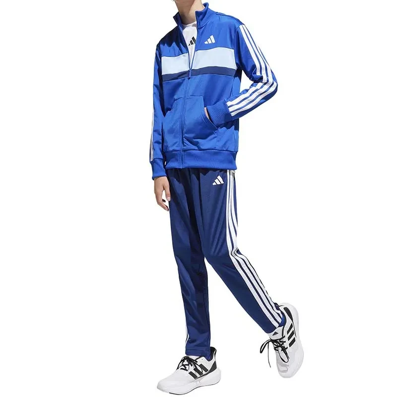 Adidas Komplet trenerka za dječake J 3S TIBERIO TS, Teget