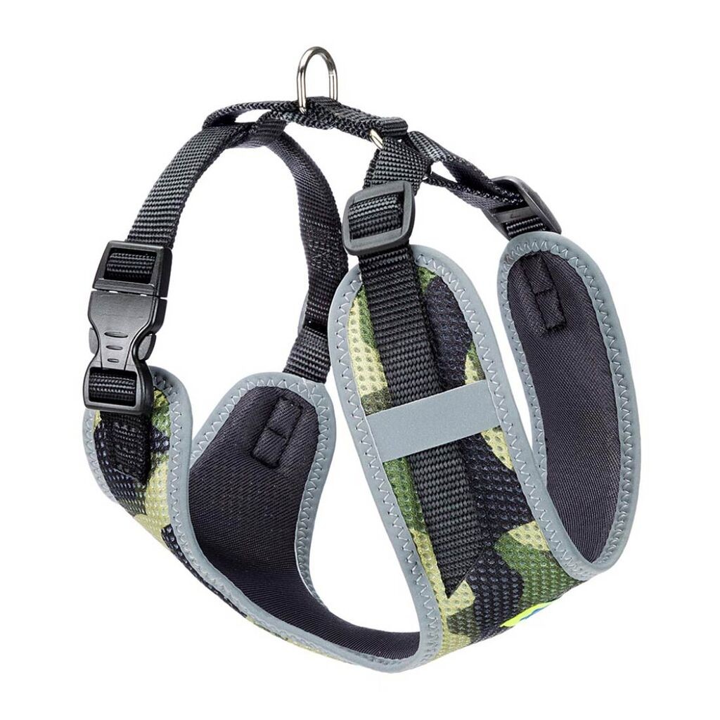 Ferplast Prsnik za pse Nikita, providni najlon, reflektujući šavovi, 15-22/22-33 cm x 10 mm, Šareni