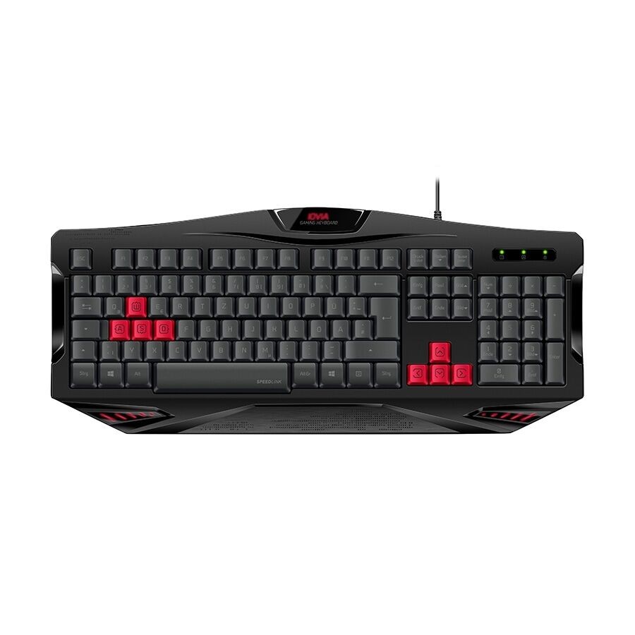 Speedlink Gaming tastatura Iovia SL-670001-BK-UK, UK, Crne