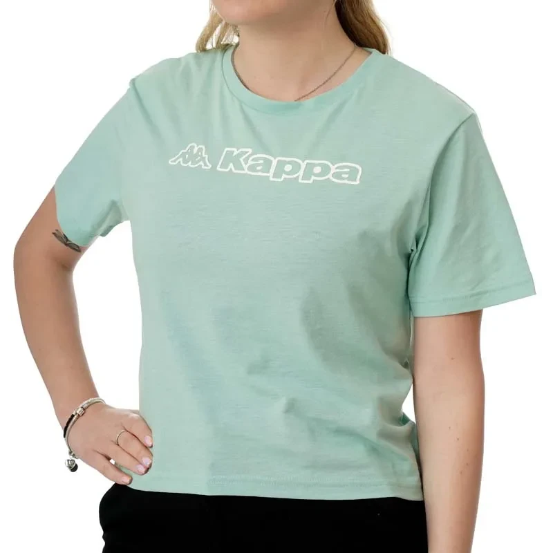 Kappa Ženska majica Logo Frega, Tirkizna