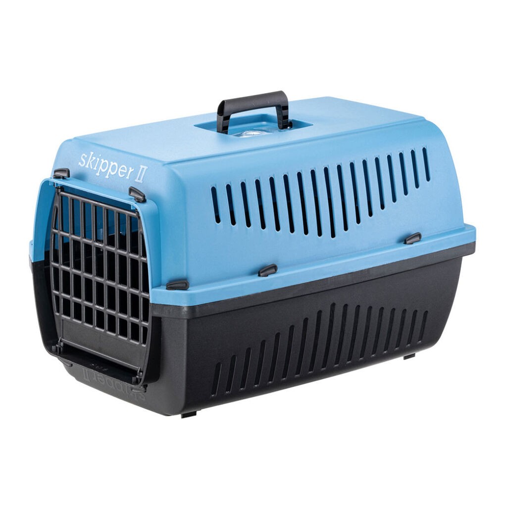 Ferplast Transporter za pse Skipper 2, 55x36x33 cm, Plavo-sivi