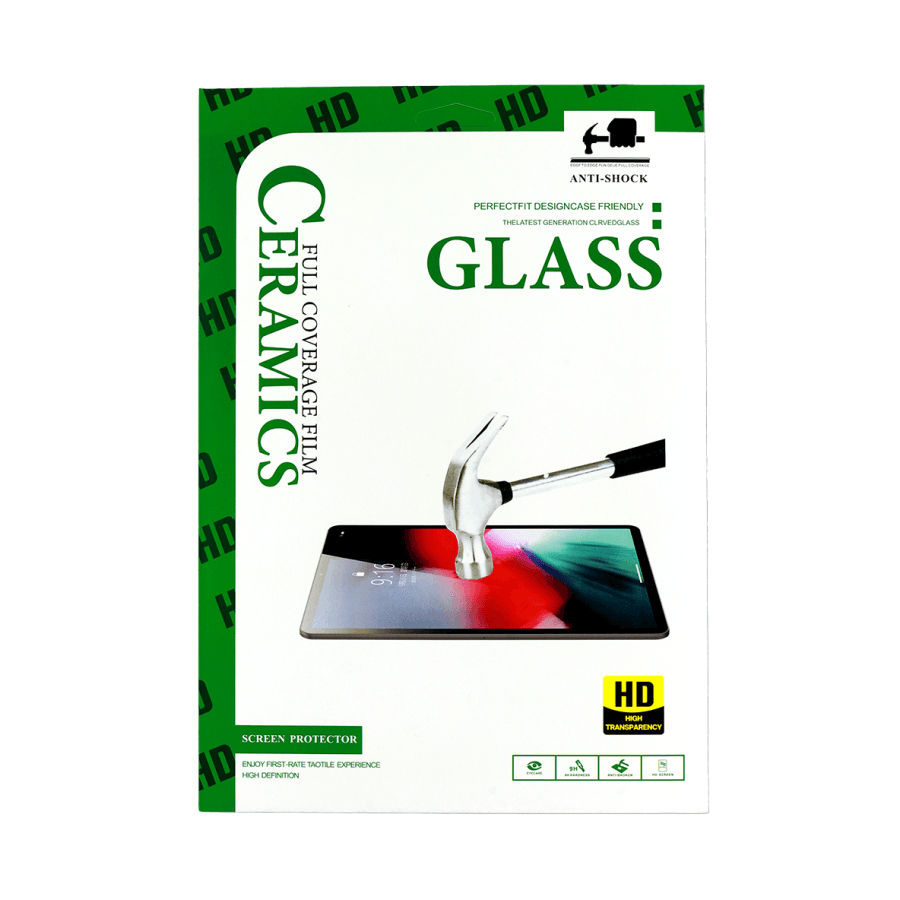 Kaljeno zaštitno staklo za Ipad Pro Cali 2018/2020/2021, 12.9", Crno