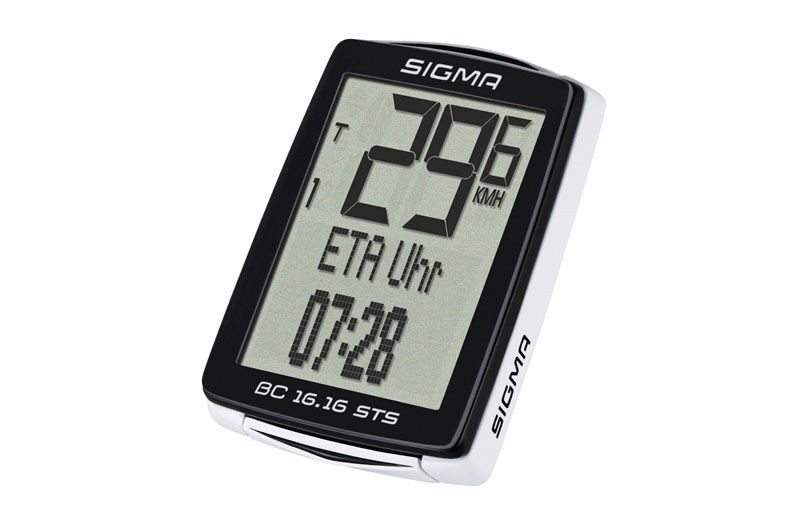 Sigma Bežični kompjuter za bicikl BC 16.16 STS CAD, Bijeli