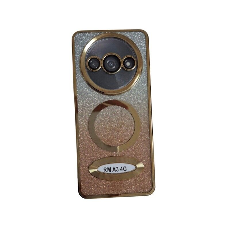 MagSafe maska za mobilni telefon Redmi Redmi A3 Glitter, Zlatna boja