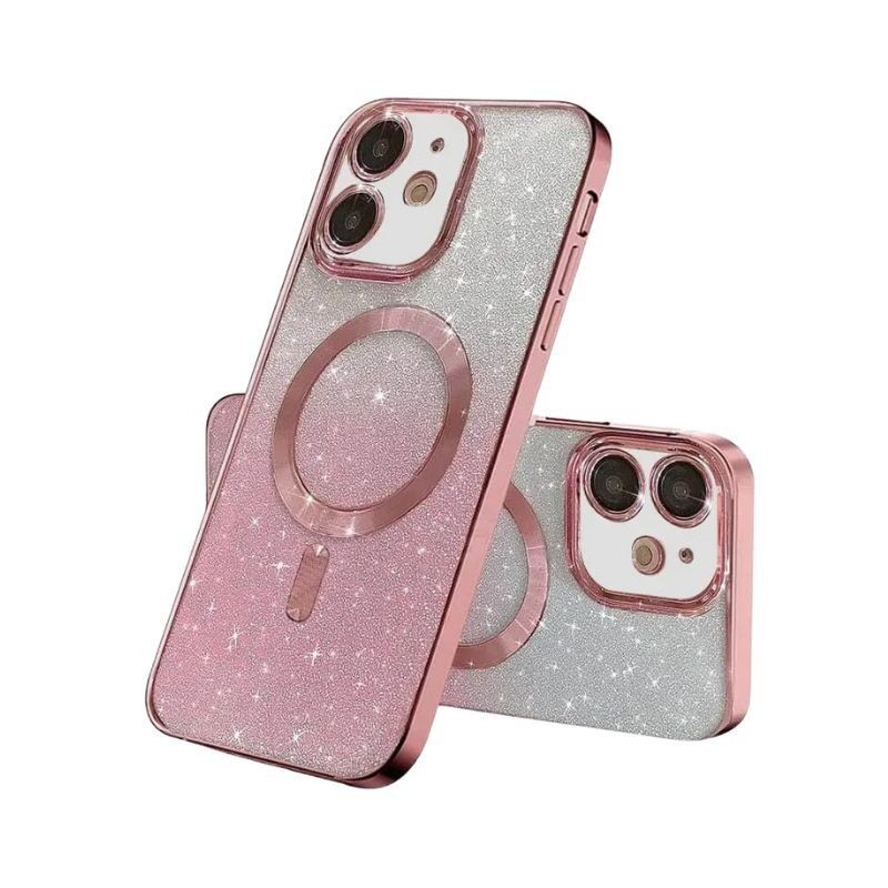 MagSafe maska za mobilni telefon Redmi 13C Glitter, Roza