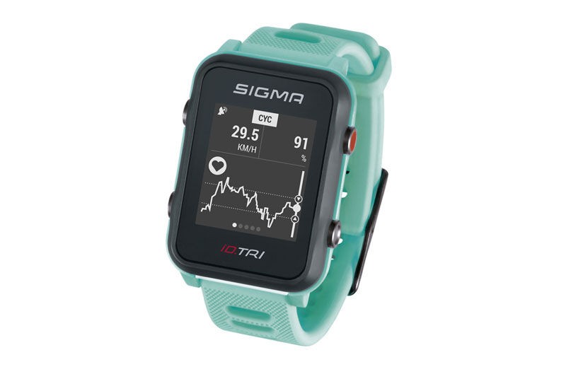 Sigma Sportski sat iD.TRI basic, Tirkizni