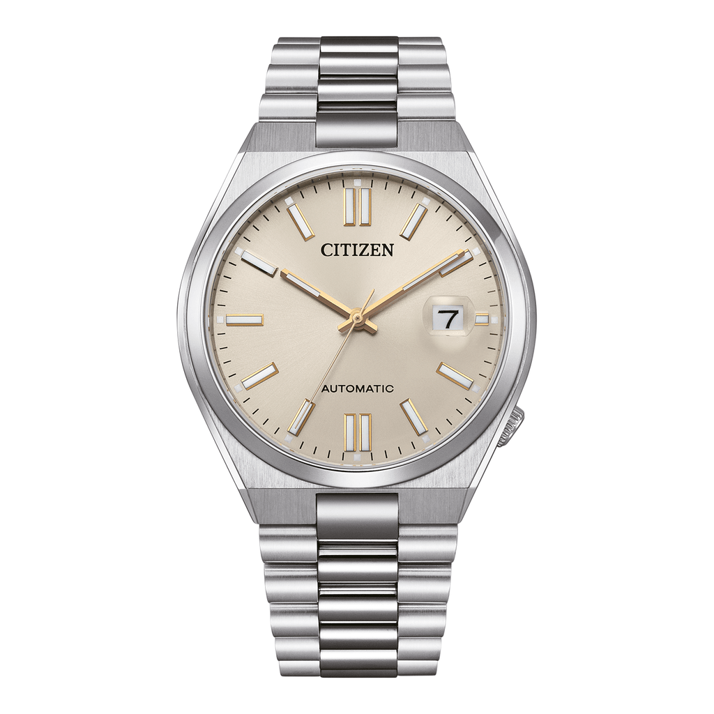 Citizen Ručni sat, Automatik mehanizam, Bež kućište, Srebrne boje, NJ0151-88W