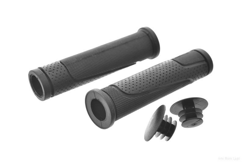 Velo Ručke volana za bicikl Duo-Comp, 130mm, Crne